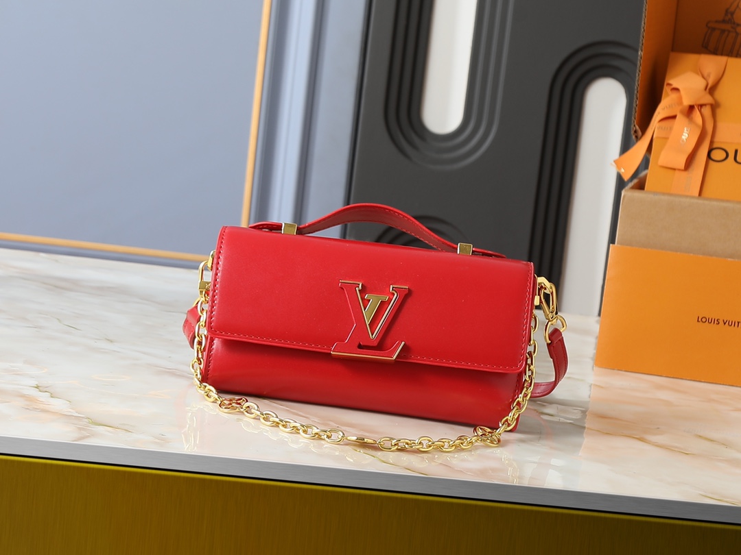 Louis Vuitton LV Classic Handbag Premium Canvas Model M15259 Padlock Detail Luxury Daily Wear Limited Edition